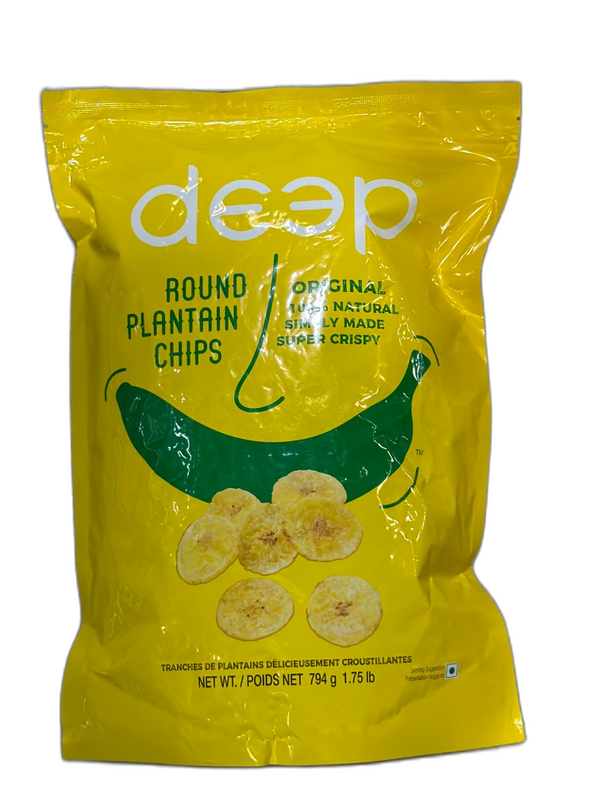 DEEP ROUND PLANTAIN CHIPS1.75L
