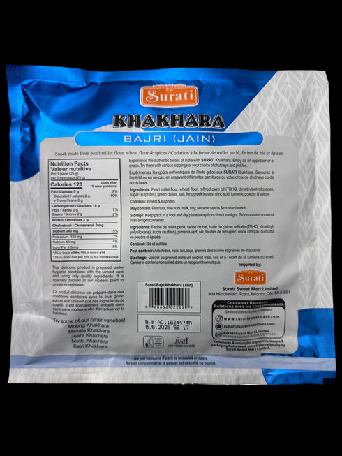 SURATI - BAJRI JAIN - KHAKHRA - 180GM