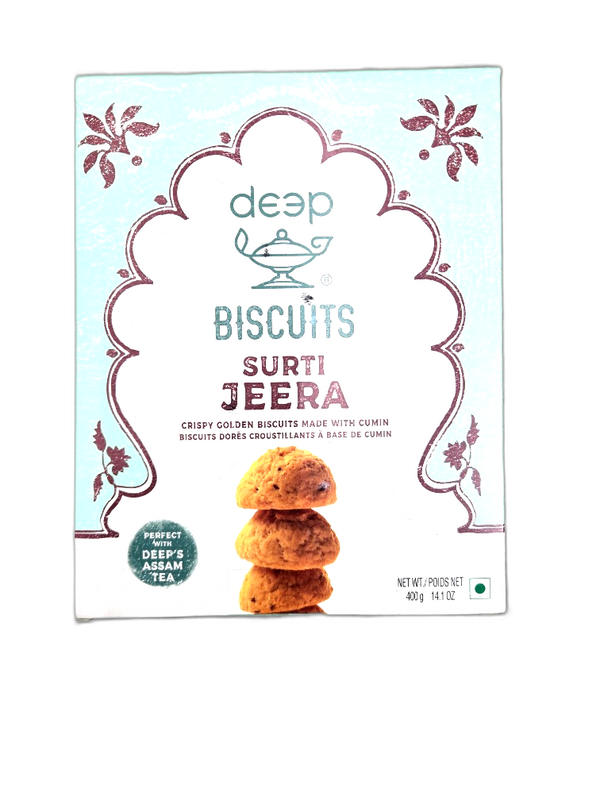DEEP SURTI JEERA BISCUITS 400G