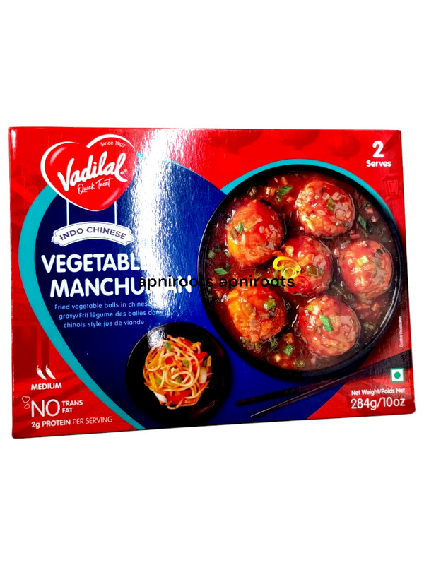 VADILAL  -  INDO CHINESE VEGETABLE MANCHURIAN  -  284GM