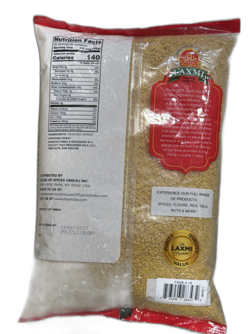 LAXMI CRACKED WHEAT (FADA)4LB