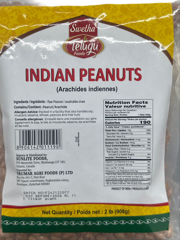 TELUGU INDIAN PEANUTS-2LB