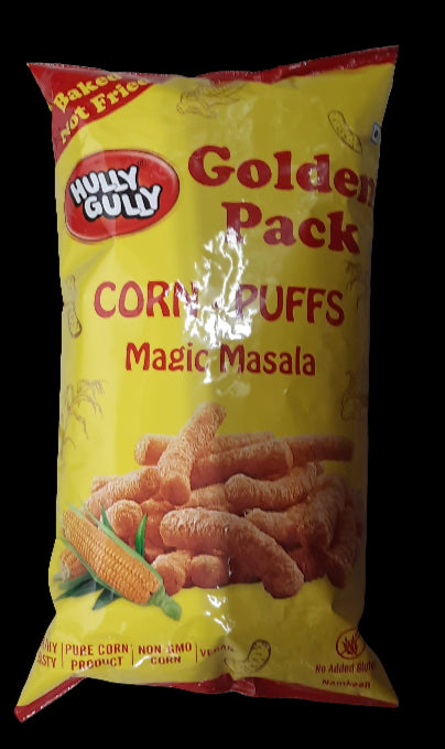 HULLY GULLY - CORN PUFFS - MAGIC MASALA - 120GM