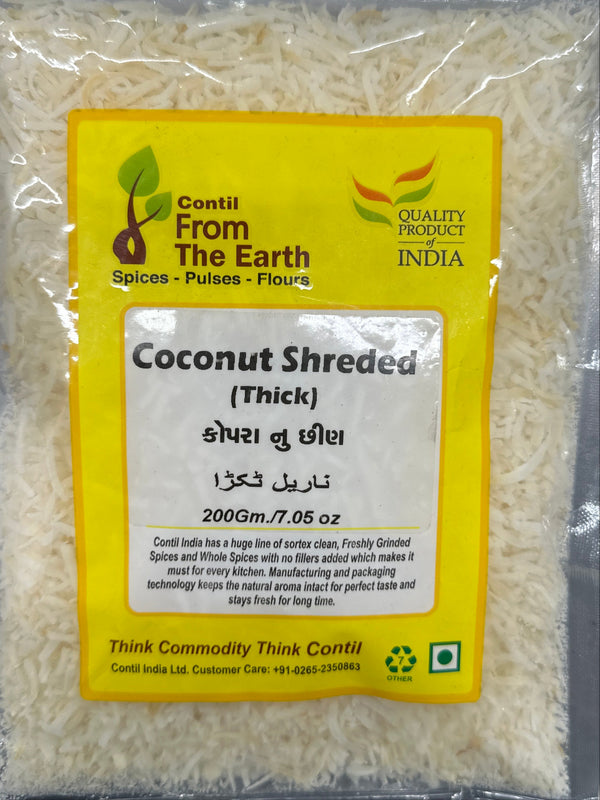 CONTIL FROM THE EARTH-COCONUT SHREDED(THICK)-200GM