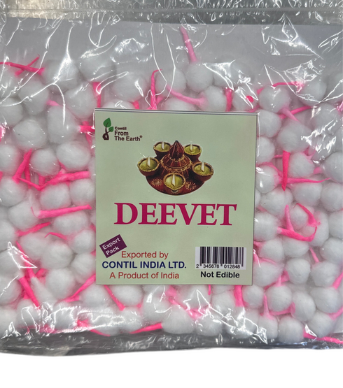 FTE-COTTON WICKS ROUND-100 CT