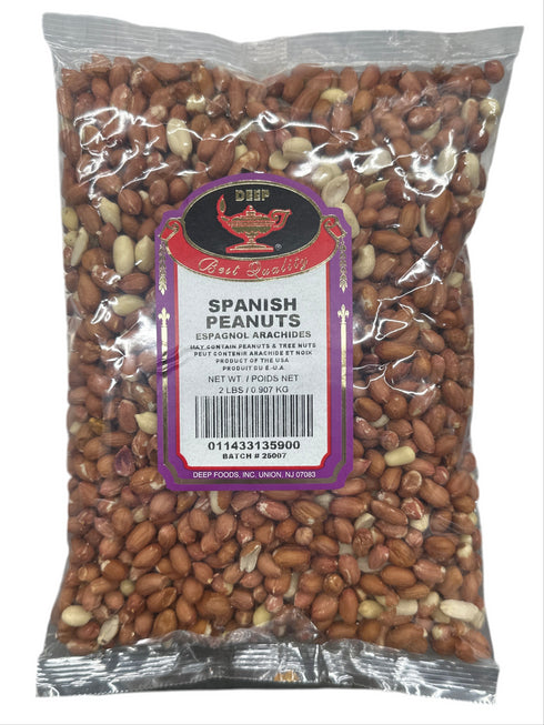 DEEP SPANISH PEANUTS-2 LB