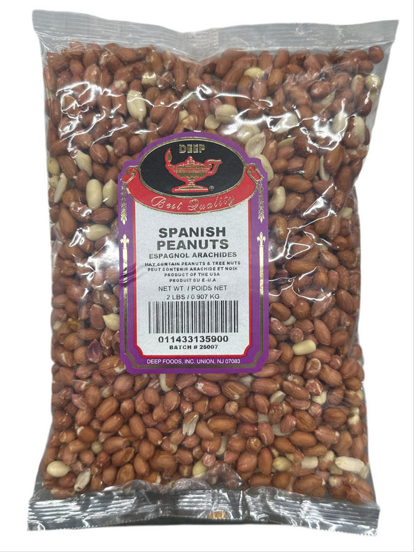 DEEP SPANISH PEANUTS-2 LB