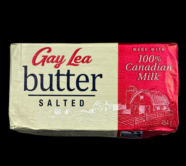 GAY LEA- BUTTER SALTED- 454G