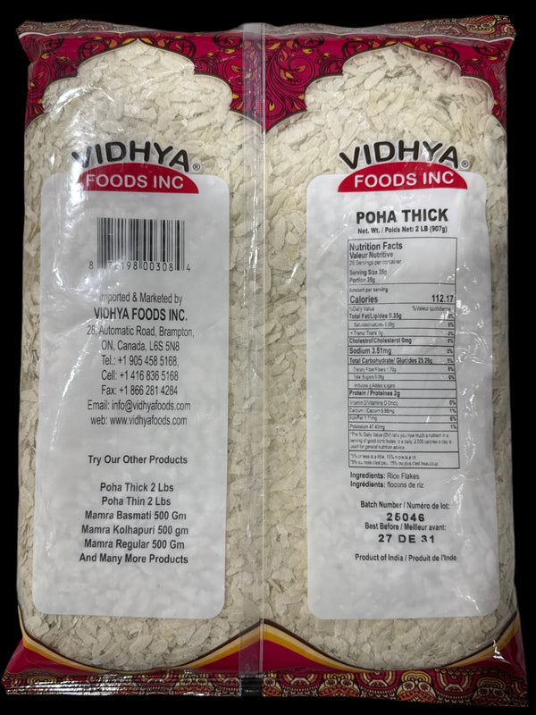 VIDHYA - POHA THICK - 2LB