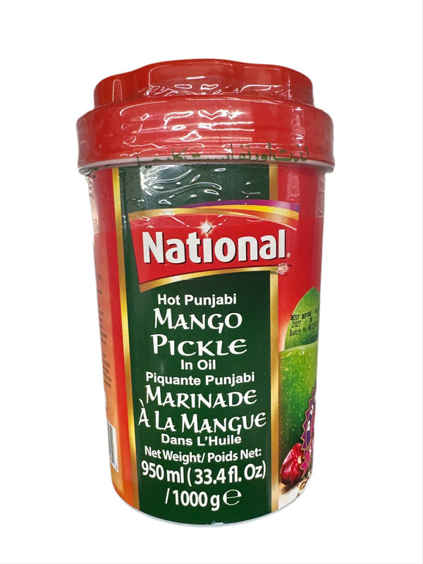 NATIONAL-HOT PUNJABI MANGO PICKLE-1000G