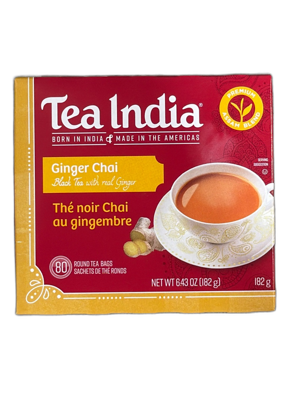 TEA INDIA GINGER CHAI 182GM