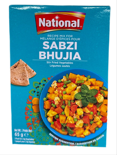 NATIONAL- SABZI BHUJIA-65GM