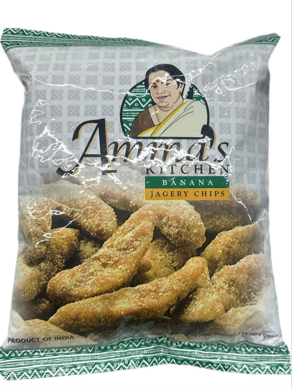 AMMA’S BANANA JAGGERY CHIPS-400GM