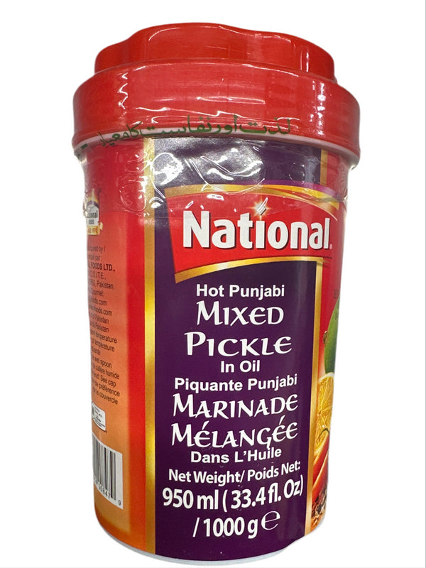 NATIONAL-HOT-PUNJABI MIXED PICKLE-1000G