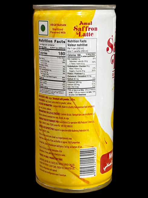 AMUL - SAFFRON LATTE - 200ML