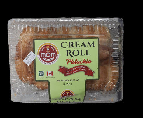 MOM MADE - CREAM ROLL PISTACHIO - 180GM