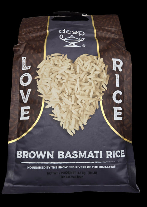DEEP - BROWN BASMATI RICE - 10LB