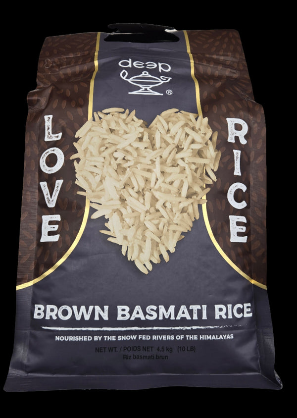 DEEP - BROWN BASMATI RICE - 10LB