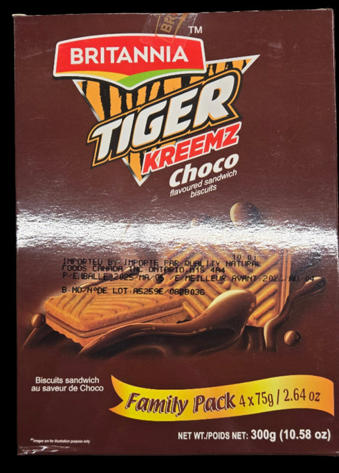 BRITANNIA - TIGER KREEMZ CHOCO - 300GM