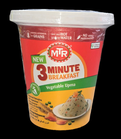 MTR - VEGETABLE UPMA CUPS - 80GM