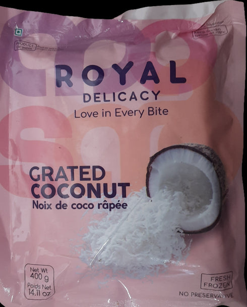 ROYAL DELUCACY - GRATED COCONUT - 400GM
