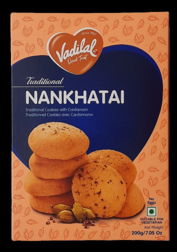 VADILAL - TRADITIONAL NANKHATAI - 200GM