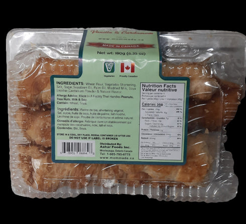 MOM MADE - CREAM ROLL VANILLA AND CARDAMOM - 180GM