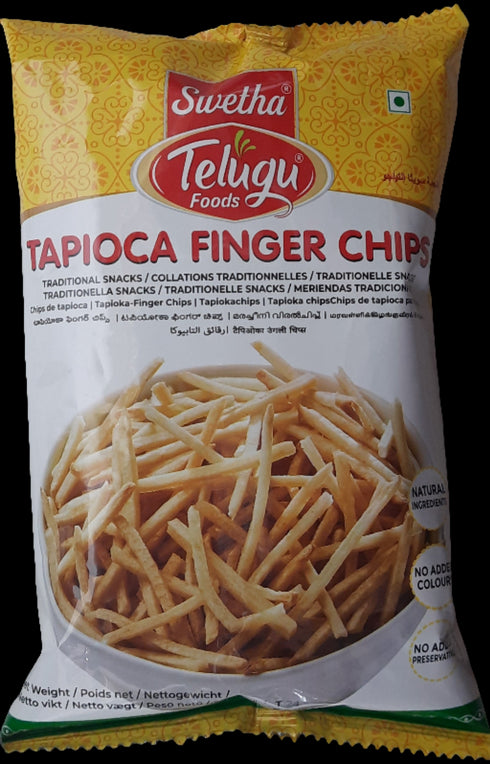 TELUGU - TAPIOCA FINGER CHIPS - 150GM