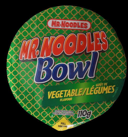MR.NOODLES BOWL - VEGTABLE - 110GM