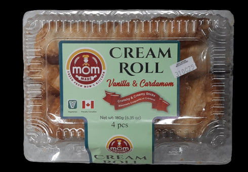 MOM MADE - CREAM ROLL VANILLA AND CARDAMOM - 180GM