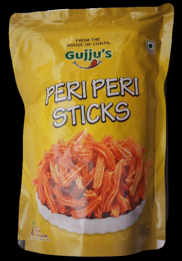 GUJJU'S - PERI PERI STICKS - 200GM