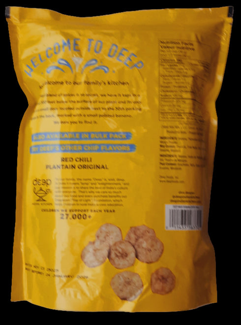 DEEP - ROUND BANANA CHIPS MARI - 340GM