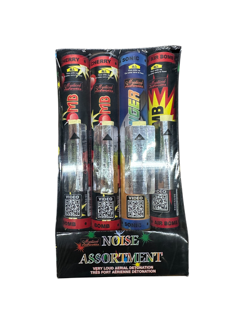 Fireworks Noise Assortment - Bomb 4pcs