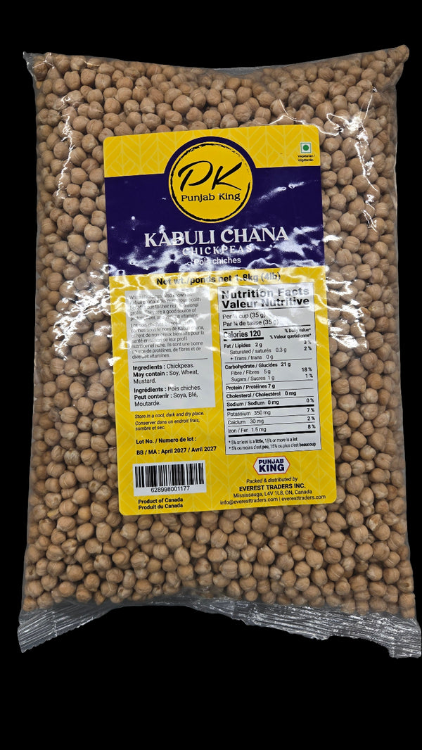 PUNJAB KING - KABULI CHANA - 4LB