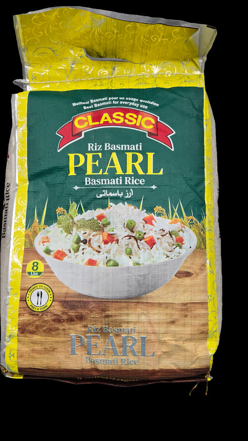 PEARL - CLASSIC BASMATI RICE - 8LB