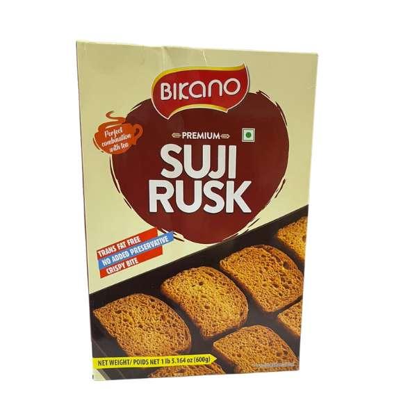 Bikano Sooji Suji Rusk 600gm - apniroots Grocery