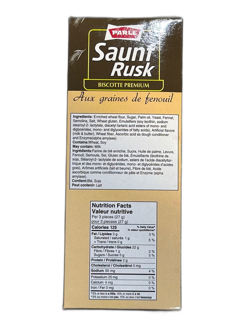 PARLE SAUNF RUSK 546GM