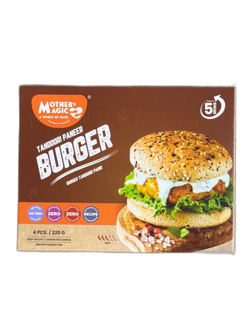 MM' PANEER AND VEGGIE BURGER