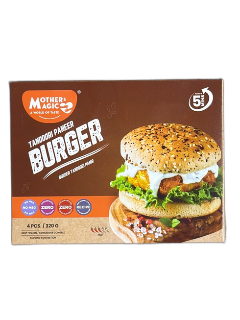 MM'TANDOORI PANEER BURGER