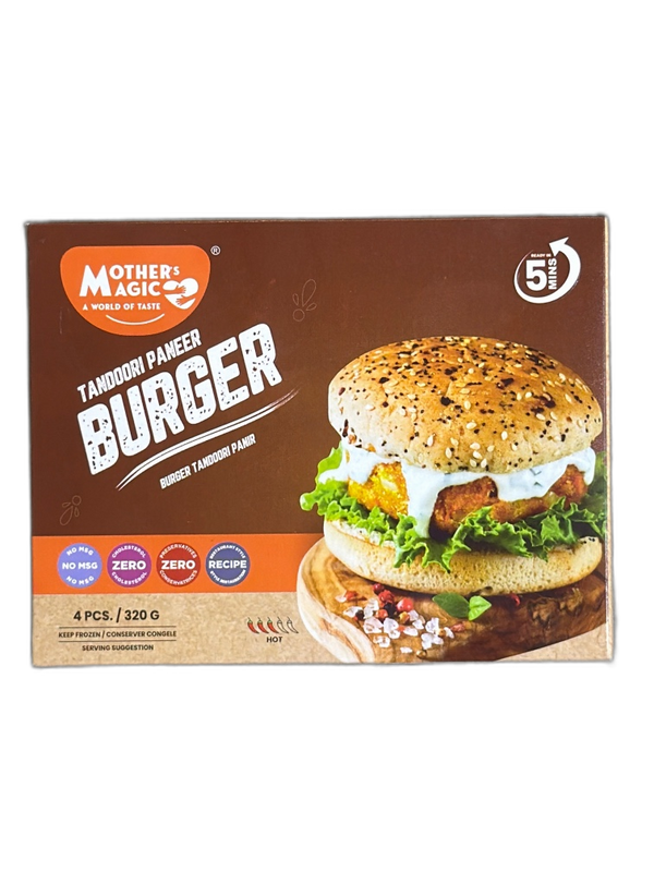 MM'TANDOORI PANEER BURGER