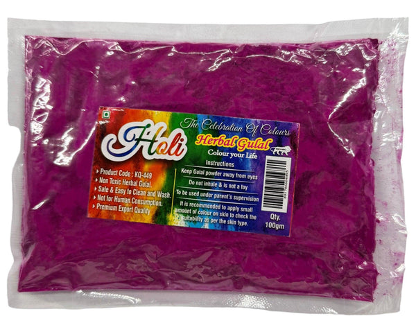 Holi color colour dark pink - Gulal - apniroots Grocery
