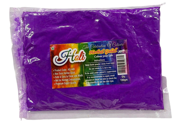 Holi color colour purple - Gulal - apniroots Grocery