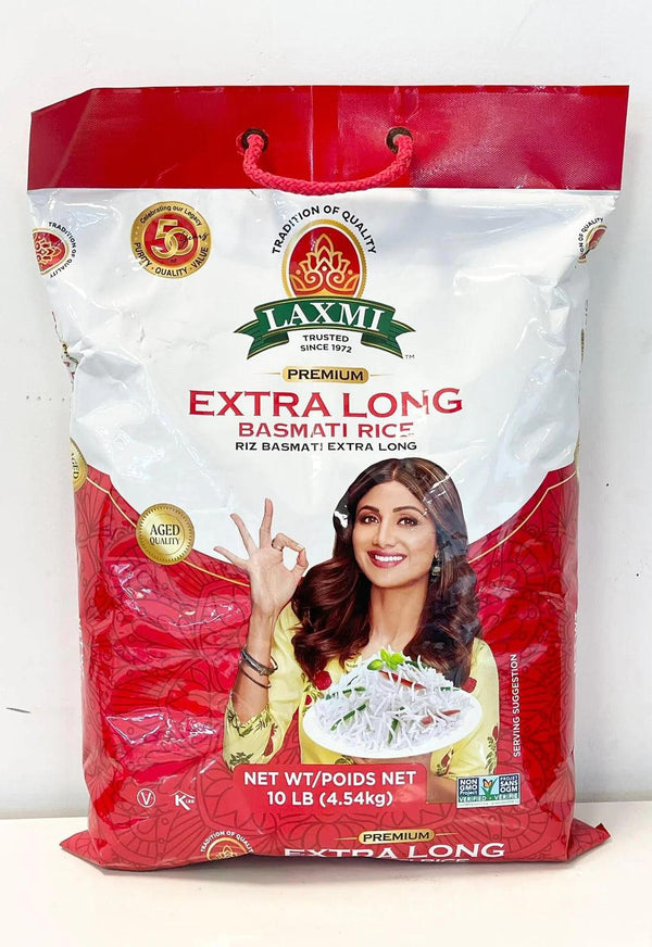 Laxmi Basmati RIce - 10lb - apniroots Grocery