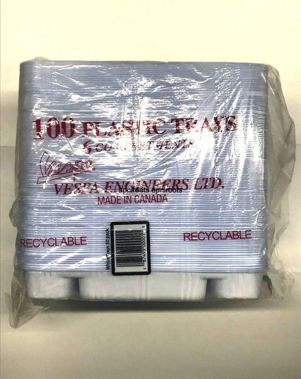 6 COMPARTMENT DINER PLATE 100pcs - apniroots Grocery