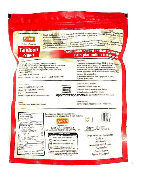 SURATI TANDOORI NAN 5PIE - apniroots Grocery