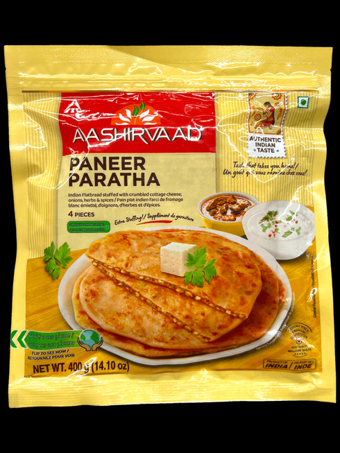 AASHIRVAAD PANEER PARATHA 400G - apniroots Grocery