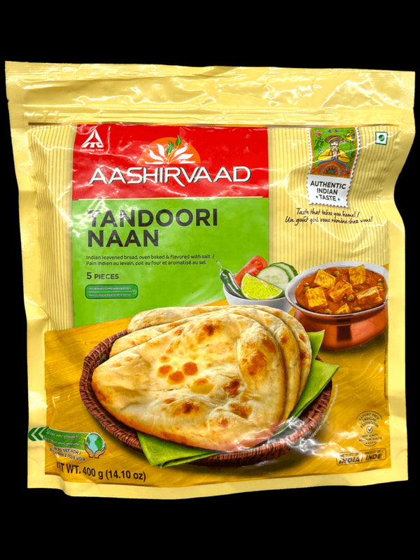 AASHIRVAD TANDOORI NAAN 400GM - apniroots Grocery