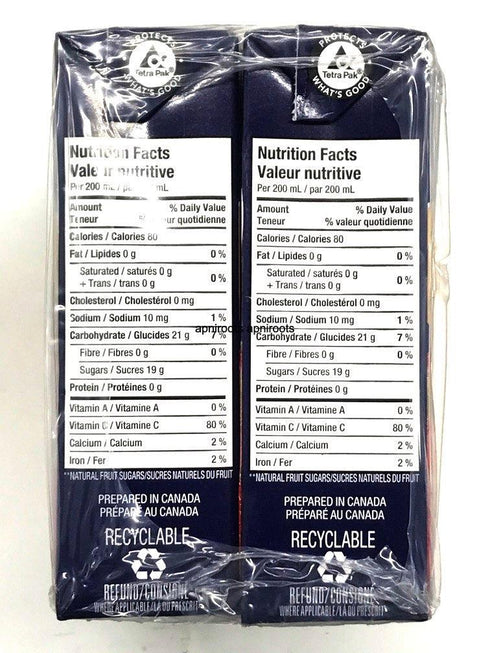 ALLENS APPLE JUICE 8PK - apniroots Grocery