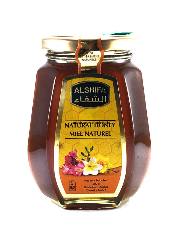 Alshifa - Natural Honey - 500gm - apniroots Grocery