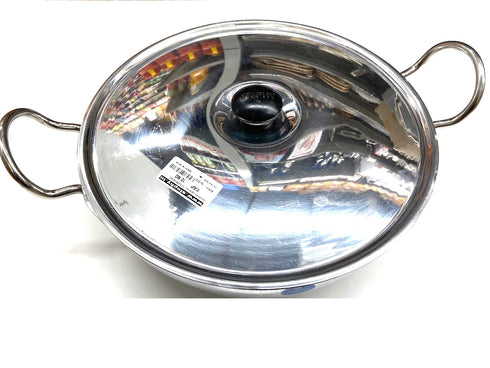 Aluminum Karahi No10 12Inch - apniroots Grocery